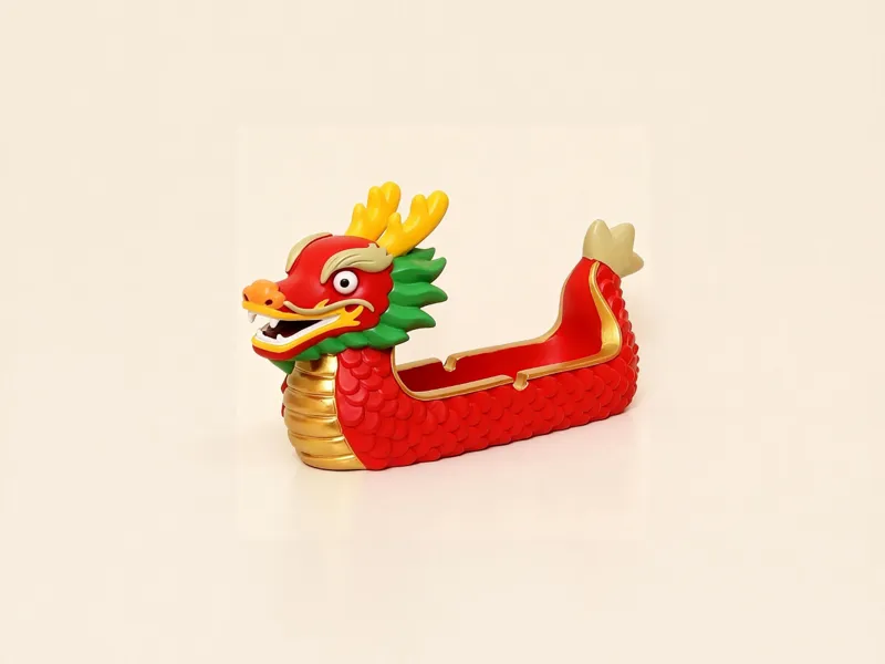 端午节龙舟摆件-端午装饰氛围摆件儿童玩具