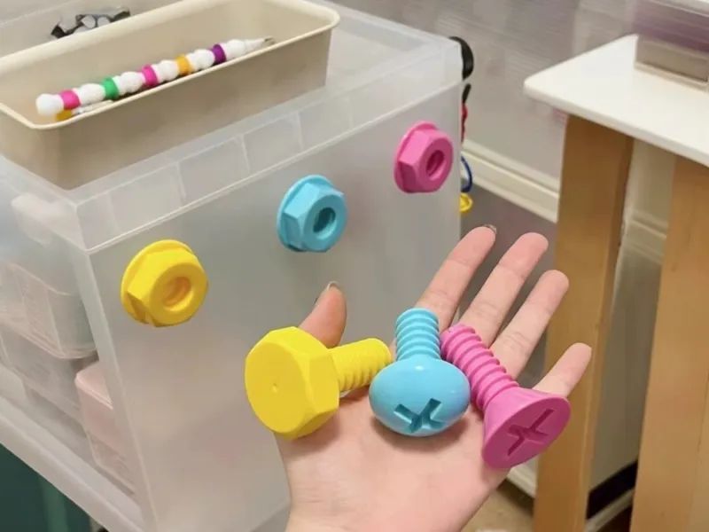 Fun Organizer Kit: Giant Screws and Nuts