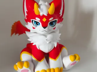 Furry福瑞小毛龙模型