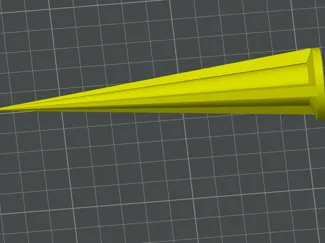 Chiodo topografico 14 cm
