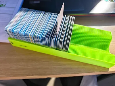 ID Card Storage Box, Holds 100 Cards