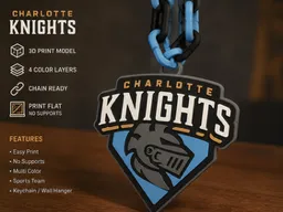 Charlotte Knights Turnover Chain