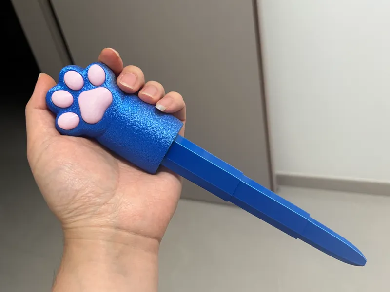 大号猫爪伸缩剑