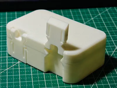 Print in Place Hinged Storage Box with Latch