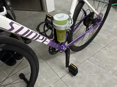 Road Bike Milk Tea Anti-Shake Cup Holder (Universal Wheel)