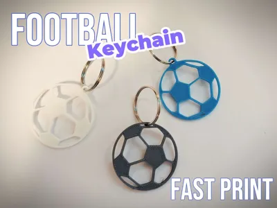 Football Keychain