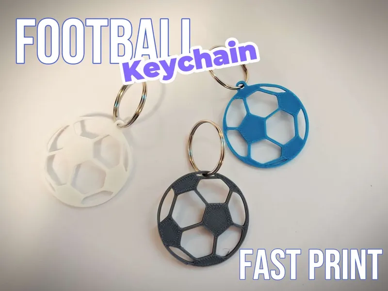 Football Keychain
