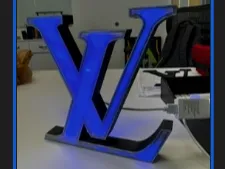 LV Logo Light Box