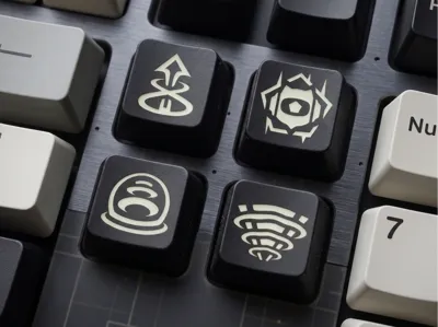 Keycaps Miks Spell