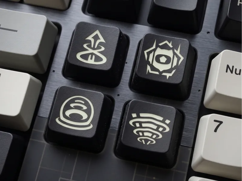 Keycaps Miks Spell