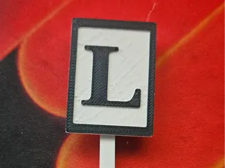 Läutetafel „L“ (Signal Bü 2)