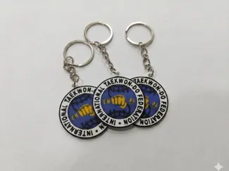 Taekwando Keychain