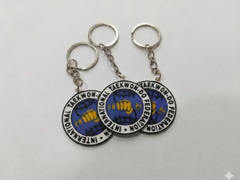 Taekwando Keychain