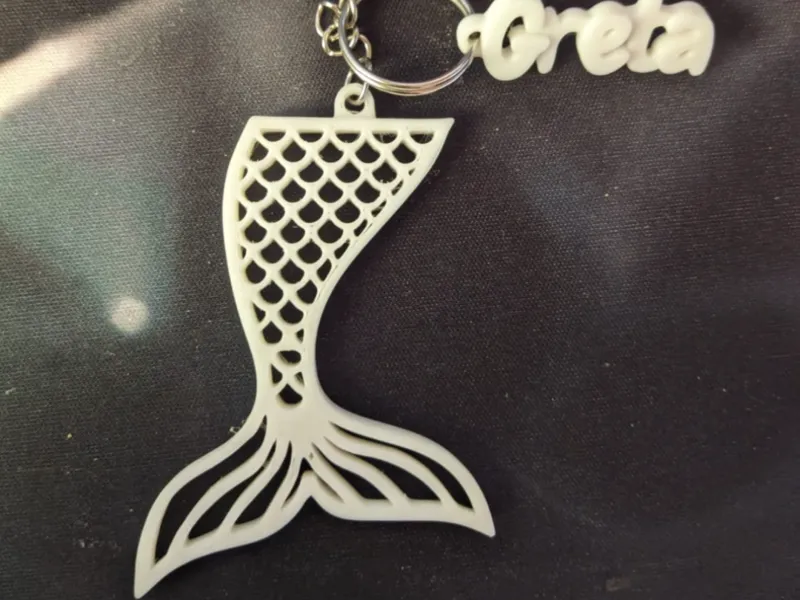 Mermaid keychain