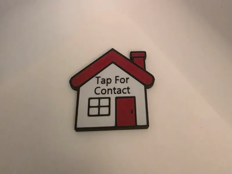 NFC House Keychain