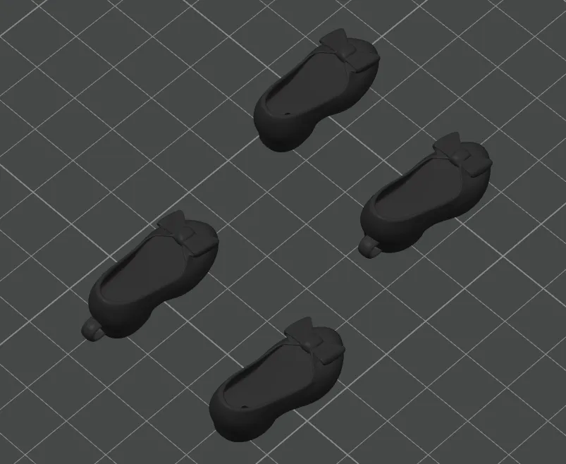 Slipper Earrings view 2