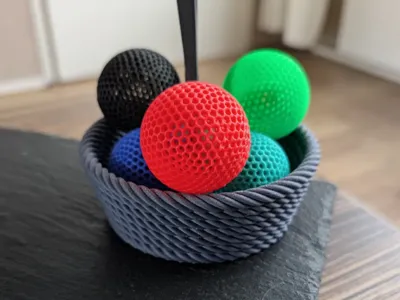 Knitted Yarn Handmade Storage Basket