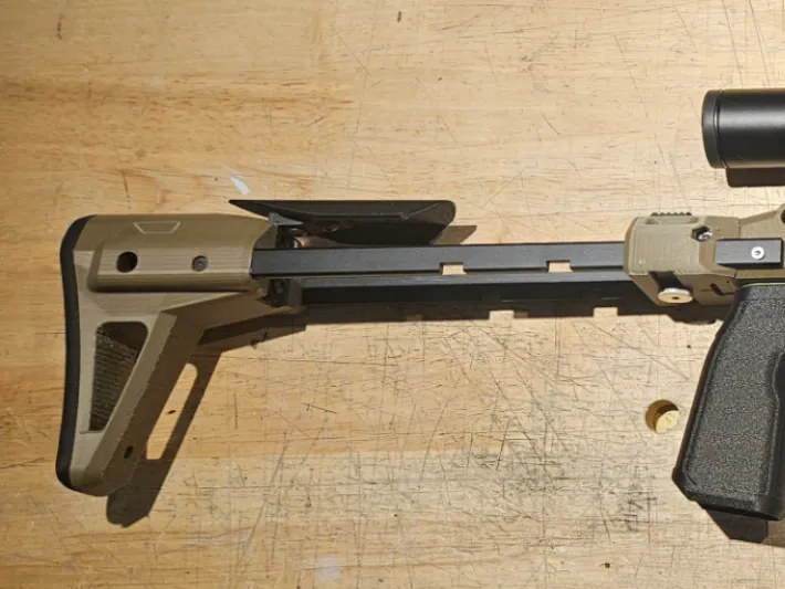 Sliding 1913 stock for ch0rtex chassis