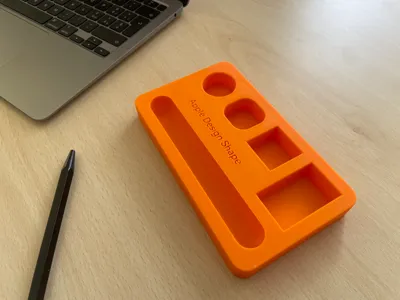 Apple Design Shape Pencil Case