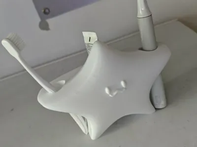 Star-shaped bathroom organizer