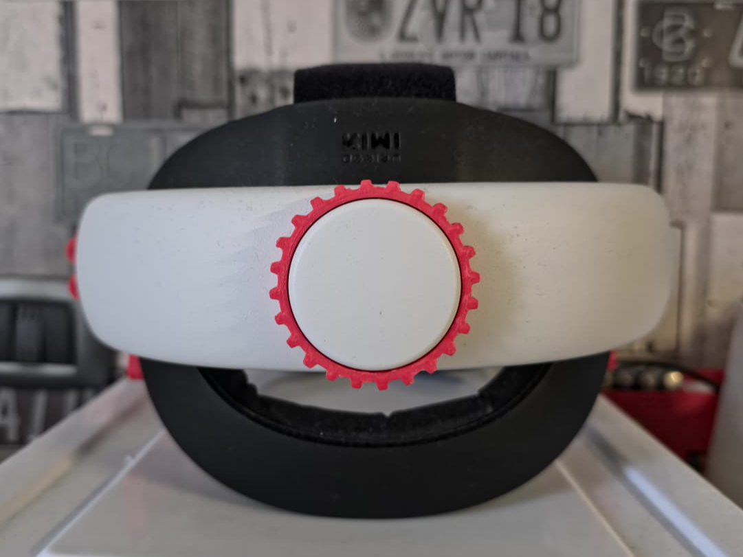 Geared Knob for Kiwi Quest 3 Head Strap