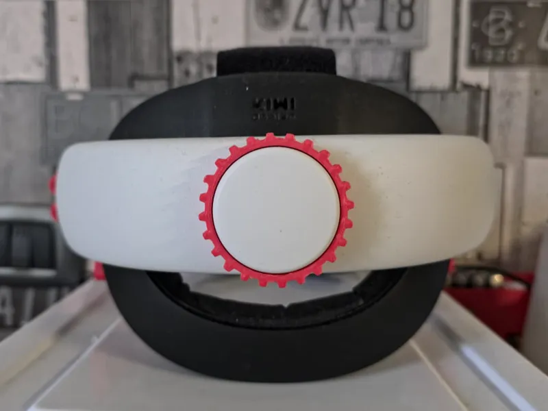 Geared Knob for Kiwi Quest 3 Head Strap