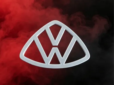 Maybach Zongbach (The perfect combination of Volkswagen and Maybach logos)