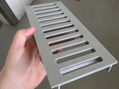 Reinforced Linear Drain Grate 250x117mm