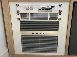 Ikea Kallax 10 inch 2u rack + ZimaCube 2