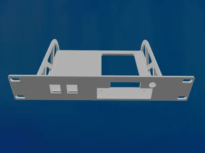 ZimaBoard2 10 inch rack 2 Keystones