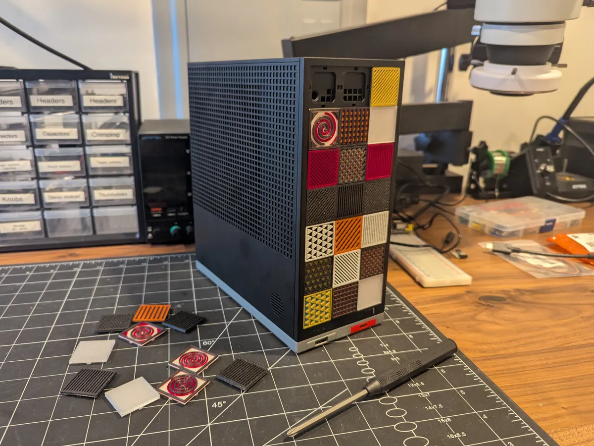 Custom tiles for Framework Desktop - Free 3D Print Model - MakerWorld