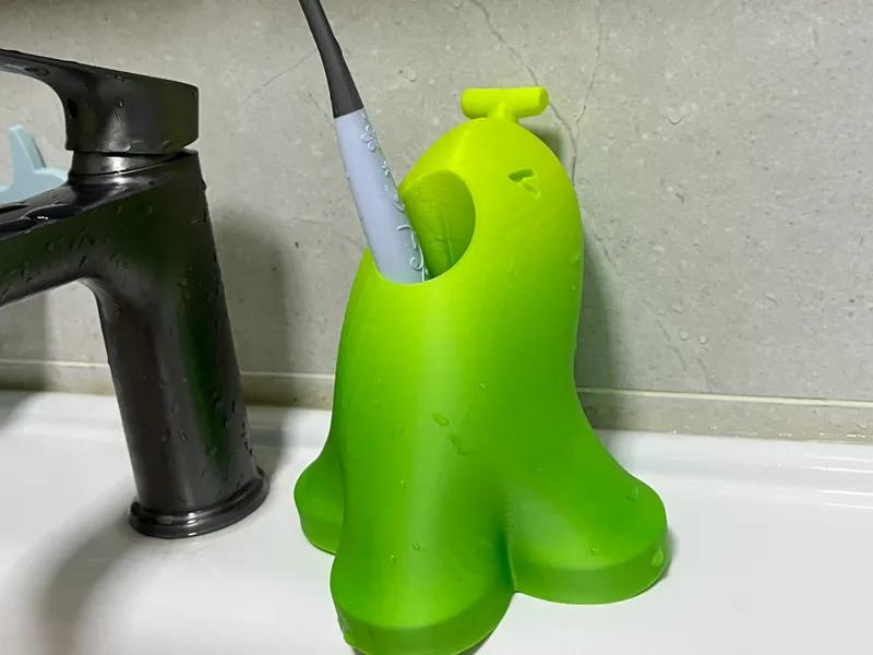 可爱的香蕉牙刷盒