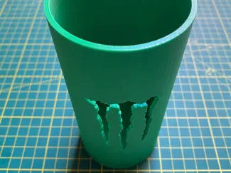 Posavasos de escritorio Monster