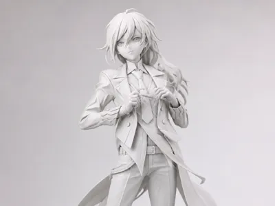 AI-generated Honkai Impact 3rd Fu Hua figurine