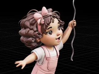 boneca coração