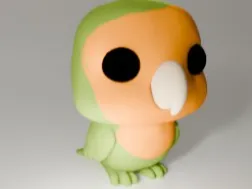 Orange-faced Lovebird