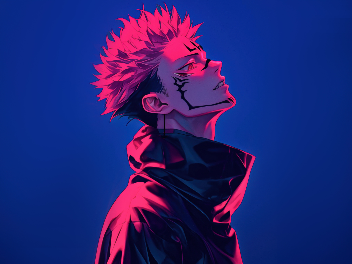 jujutsu kaisen/ sakuna fanart lightbox