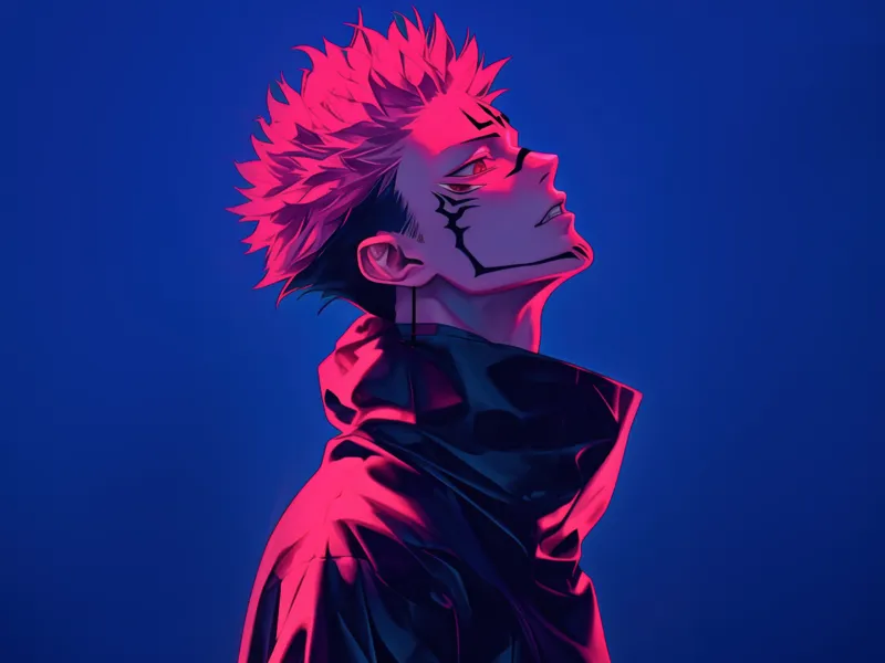jujutsu kaisen/ sakuna fanart lightbox