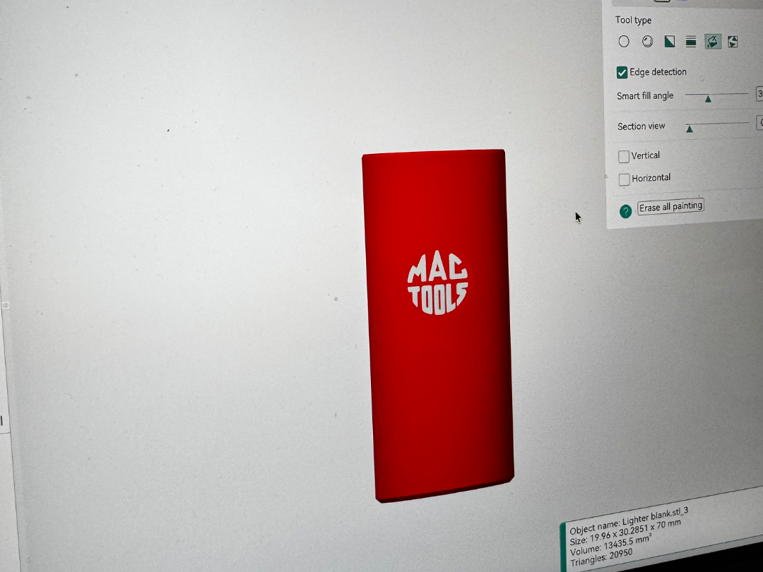 Mac tools circle logo big lighter cover
