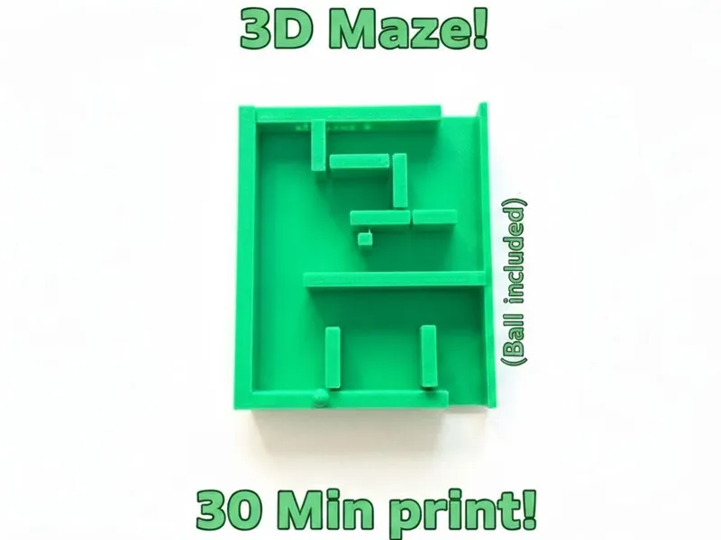 3D Ball-Maze