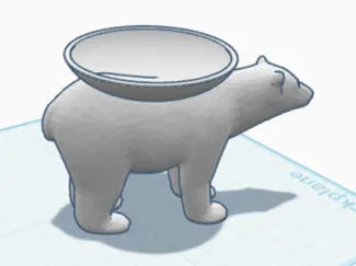 key holder(polar bear)