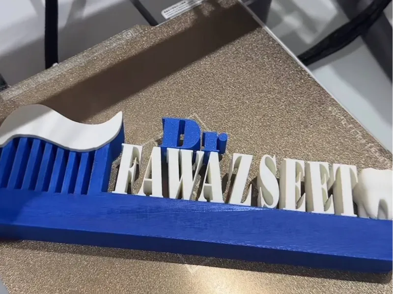 desk stand for a dentist