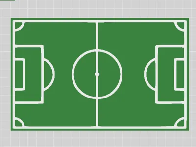 Soccer Field Sign Template for Customization