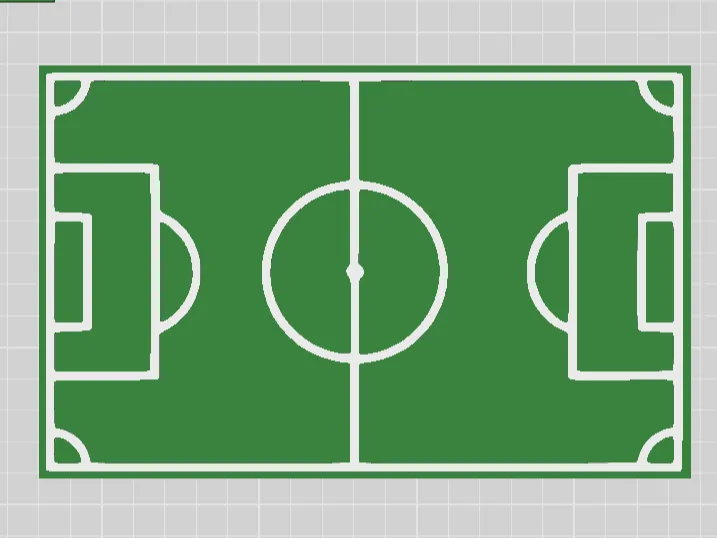 Soccer Field Sign Template for Customization