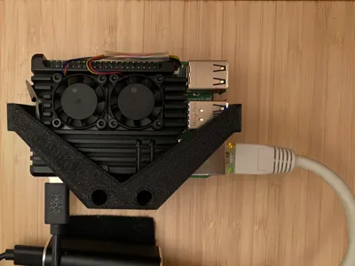 Raspberry Pi 5 (with SSD) mount