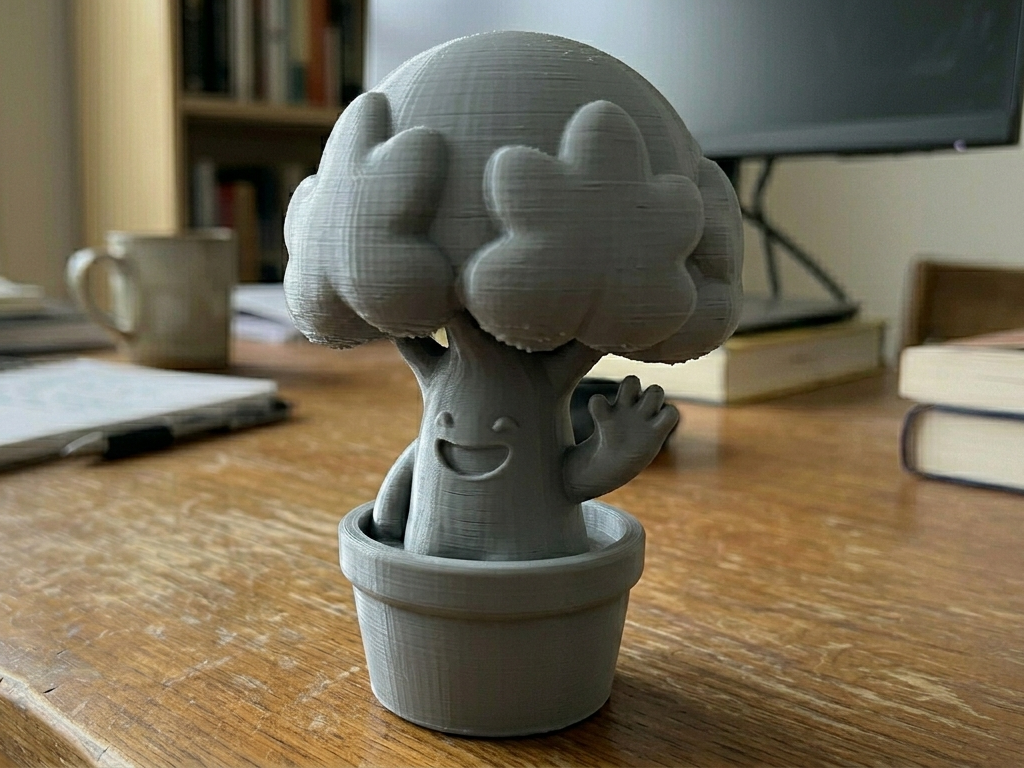 Maple Tree Character Figure 