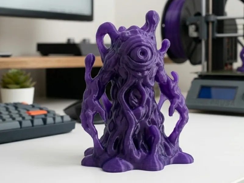 Space Slime Alien Figure Sci-Fi