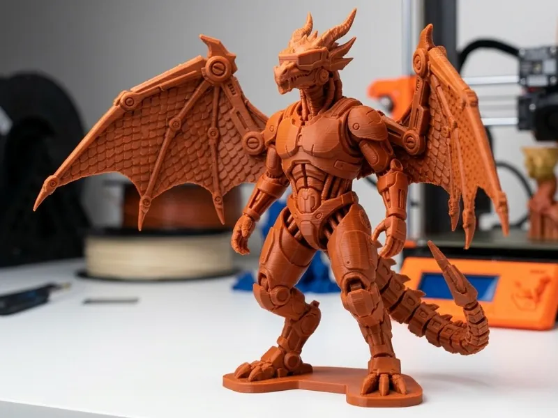 Mech Dragon Cyber Fantasy 3Figure