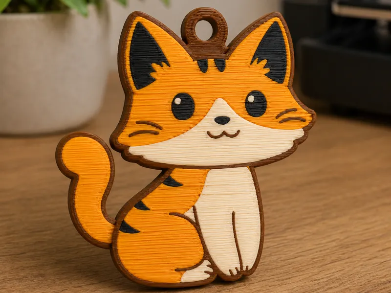Llavero gatito