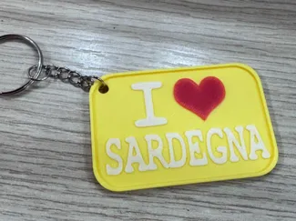 Portachiavi I Love Sardegna